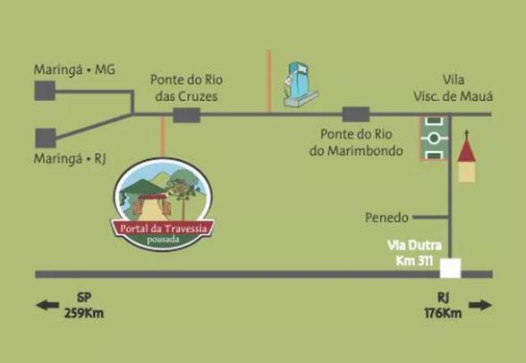 Pousada Sitio Portal Da Travessia วิสกอนจิ จิ เมาอา ภายนอก รูปภาพ